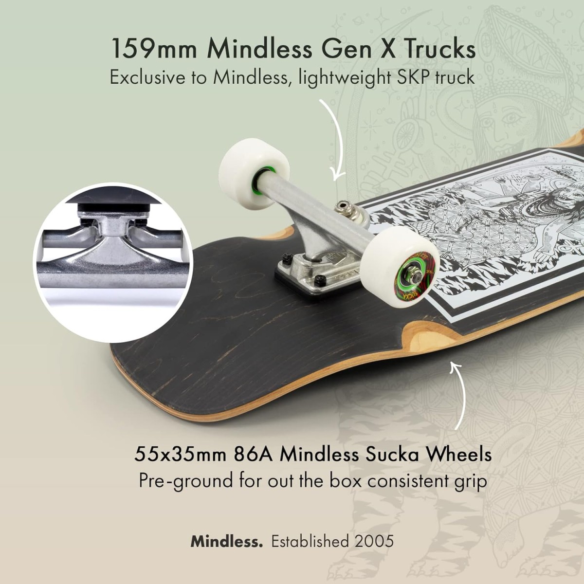Лонгборд Mindless Tiger Sword MINDLESS - изглед 8 - Extreme-bg.com Лонгборд Mindless Tiger Sword MINDLESS - изглед 8