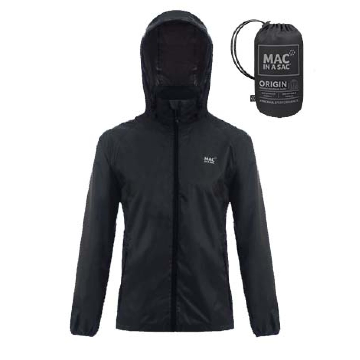 Яке водоустойчиво Mac in a Sac Origin 2 Adult Jet Black MAC IN A SAC - изглед 2 - Extreme-bg.com Яке водоустойчиво Mac in a Sac Origin 2 Adult Jet Black MAC IN A SAC - изглед 2