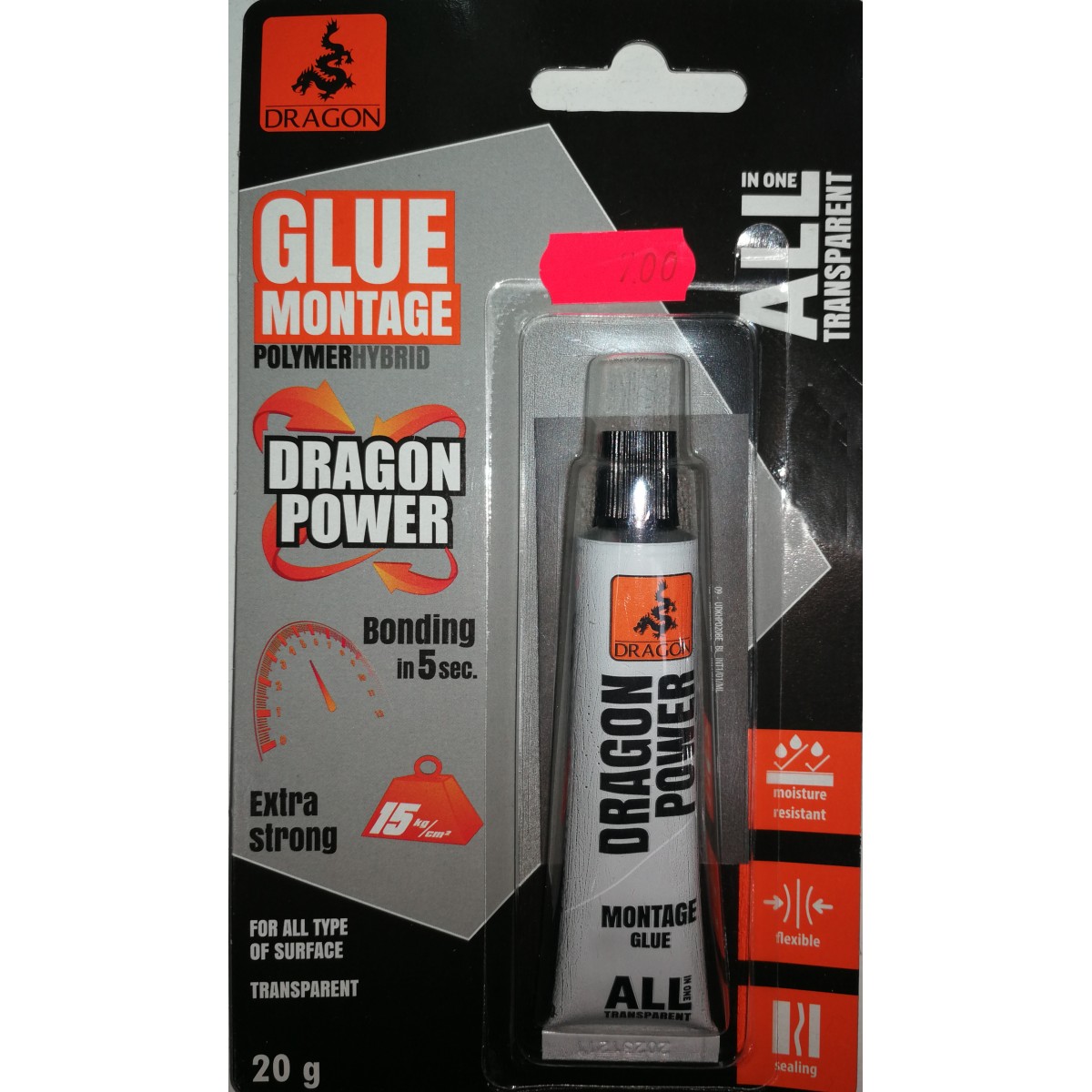 Универсално лепило Dragon power 20ml DRAGON - изглед 2 - Extreme-bg.com Универсално лепило Dragon power 20ml DRAGON - изглед 2