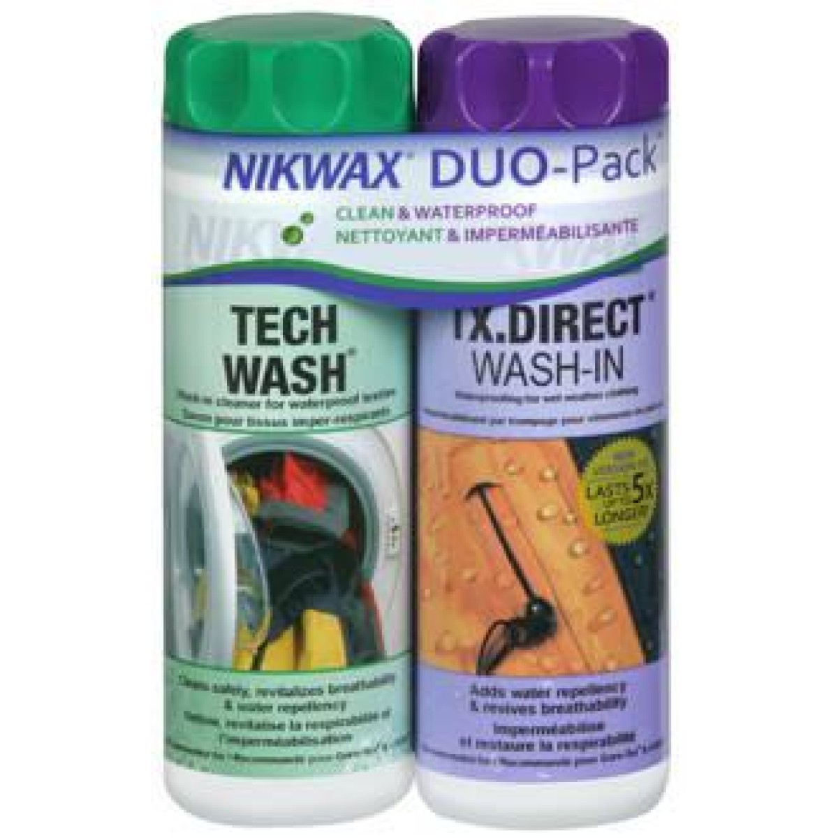 Препарат за пране и импрегниране на екипировка Twin pack 300 ml Nikwax Hardshell NIKWAX - изглед 2