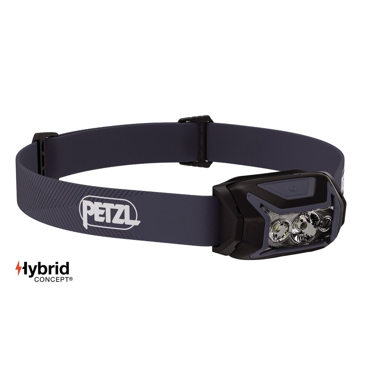 Мощна челна лампа Petzl ACTIK® – 450 лумена, хибриден дизайн за планинарство и бягане PETZL - изглед 2