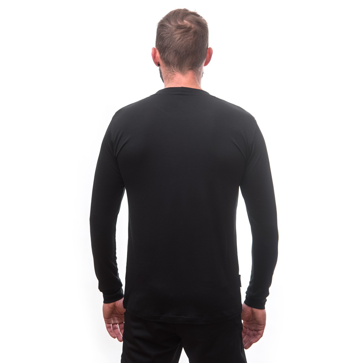 Мъжка мерино тениска MERINO ACTIVE PT tee ls BLK SENSOR - изглед 4 - Extreme-bg.com Мъжка мерино тениска MERINO ACTIVE PT tee ls BLK SENSOR - изглед 4