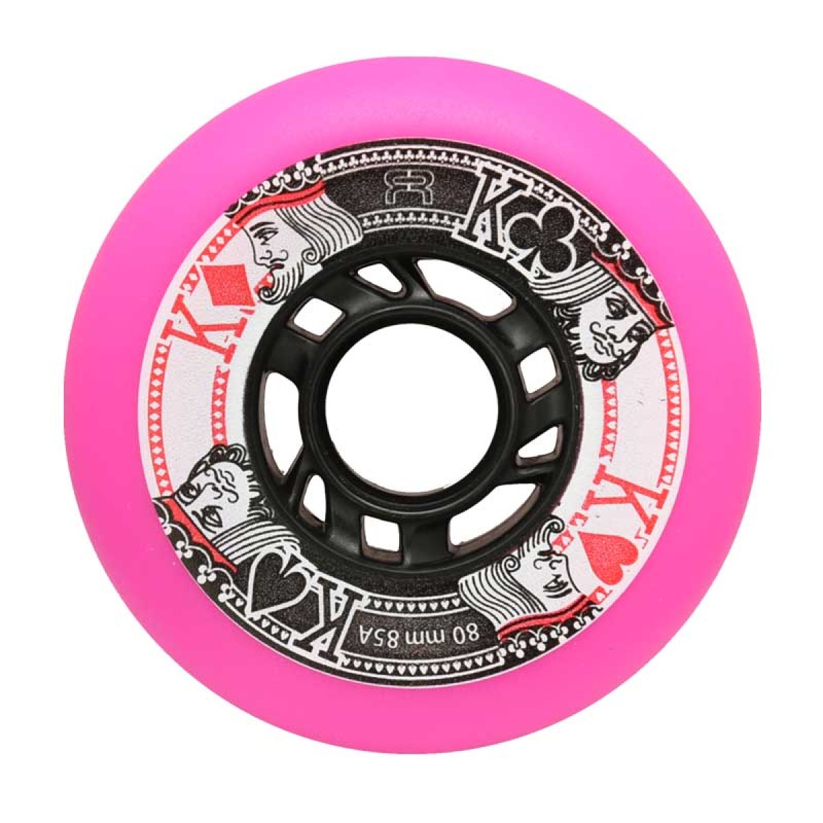 Колела за Ролери FR Street Kings 80mm / 85A (Комплект 4 бр.) – Черни и Червени FR-SKATES - изглед 5 - Extreme-bg.com Колела за Ролери FR Street Kings 80mm / 85A (Комплект 4 бр.) – Черни и Червени FR-SKATES - изглед 5