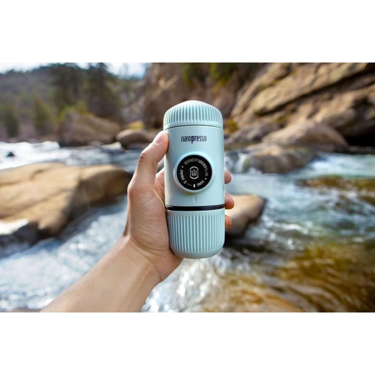 Кафе машина Espresso Nanopresso Blue WACACO - изглед 4 - Extreme-bg.com Кафе машина Espresso Nanopresso Blue WACACO - изглед 4