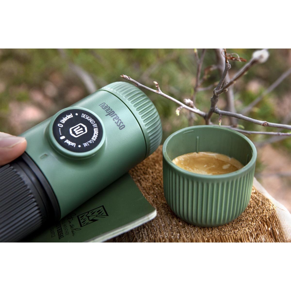 Кафе машина Espresso Nanopresso Green WACACO - изглед 3 - Extreme-bg.com Кафе машина Espresso Nanopresso Green WACACO - изглед 3