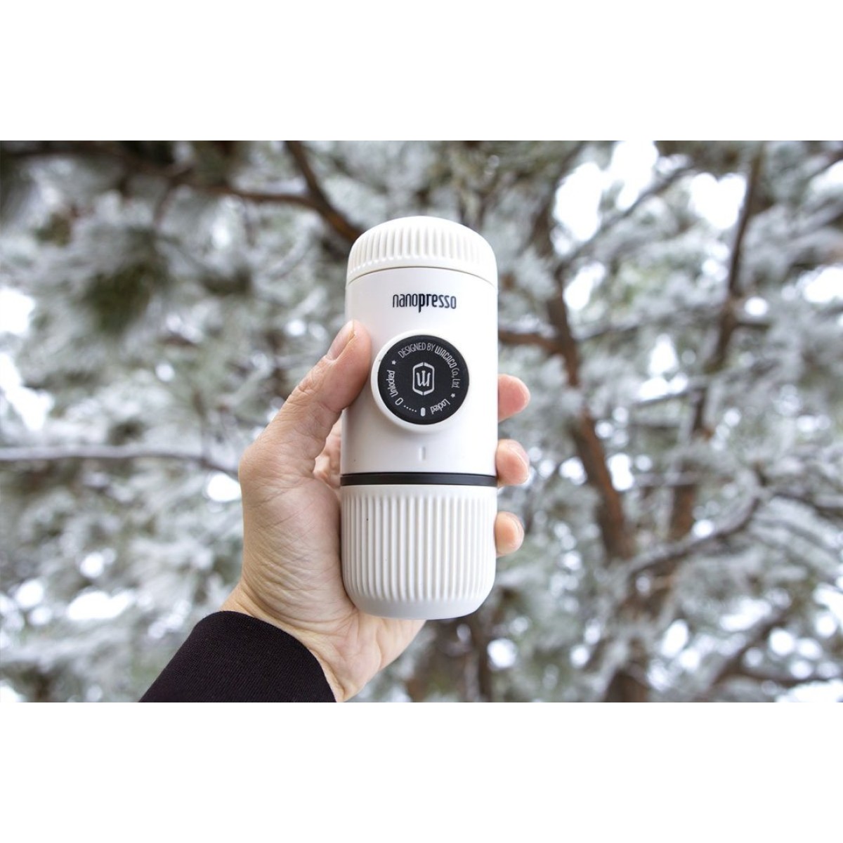 Кафе машина Espresso Nanopresso Chill white WACACO - изглед 3 - Extreme-bg.com Кафе машина Espresso Nanopresso Chill white WACACO - изглед 3