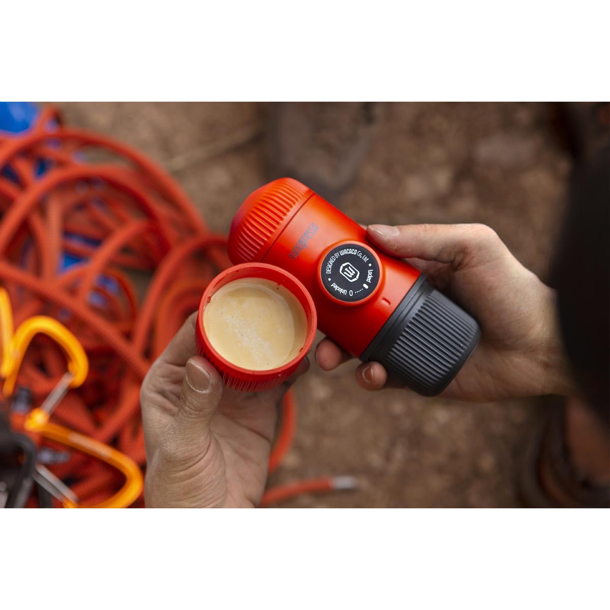 Кафе машина Espresso Nanopresso Lava WACACO - изглед 5 - Extreme-bg.com Кафе машина Espresso Nanopresso Lava WACACO - изглед 5
