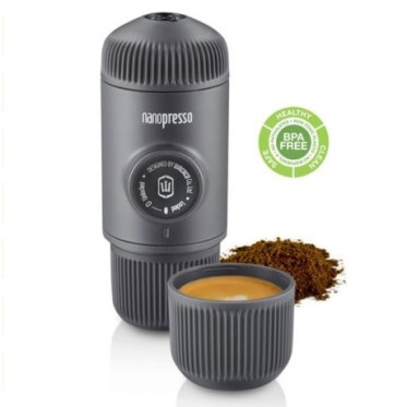 Кафе машина Espresso Nanopresso Grey WACACO - изглед 1