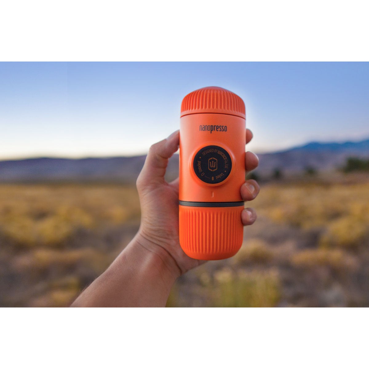 Кафе машина Espresso Nanopresso Orange Petrol за мляно кафе WACACO - изглед 3 - Extreme-bg.com Кафе машина Espresso Nanopresso Orange Petrol за мляно кафе WACACO - изглед 3