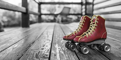 The history of quad skates and inline skates