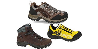 The sneakers, the heavy or the lightweight hiking shoes are the best for hiking with a backpack