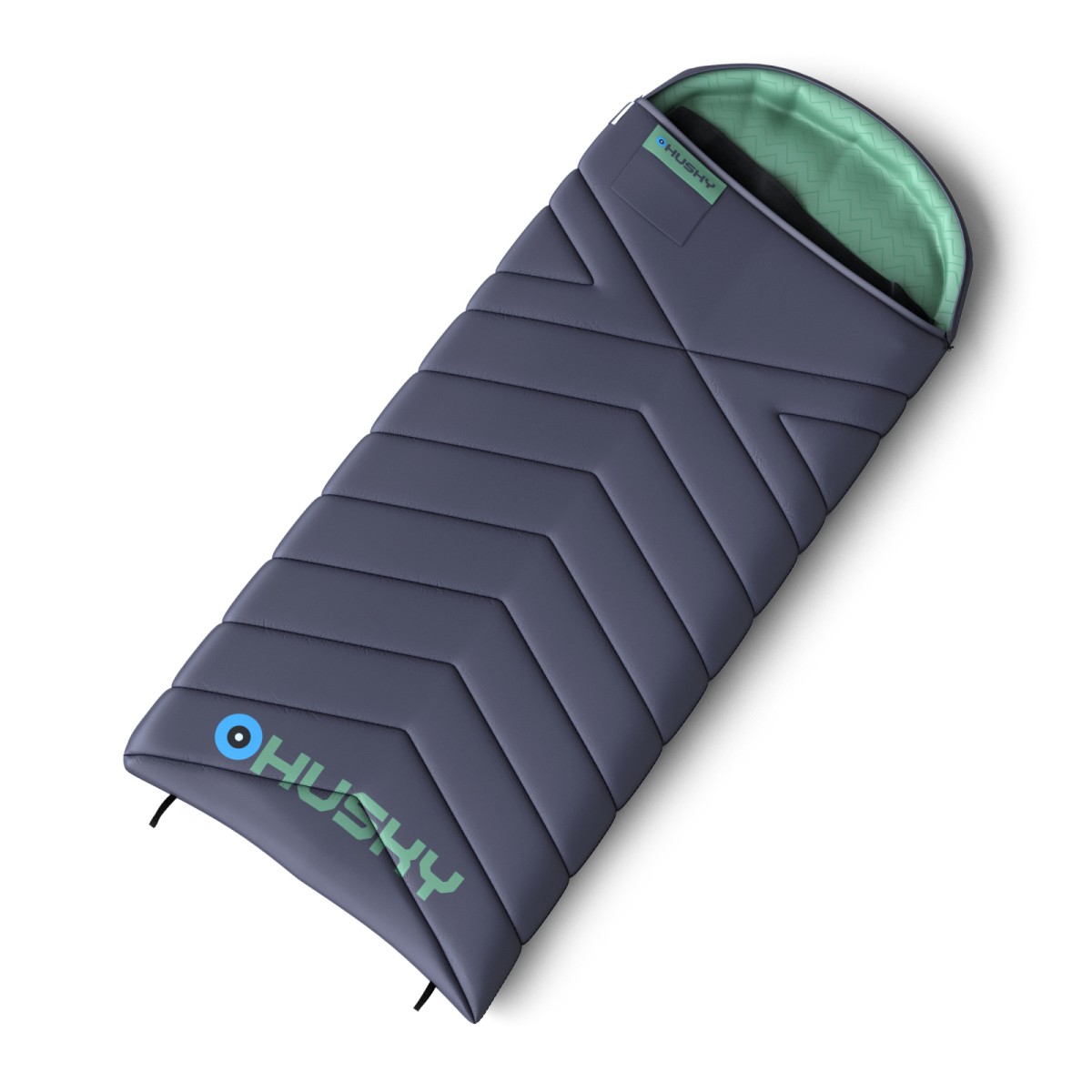 HUSKY SLEEPING BAG GUTY -10°C dark blue HUSKY - view 2 - Extreme-bg.com HUSKY SLEEPING BAG GUTY -10°C dark blue HUSKY - view 2