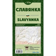Туристическа карта на Славянка