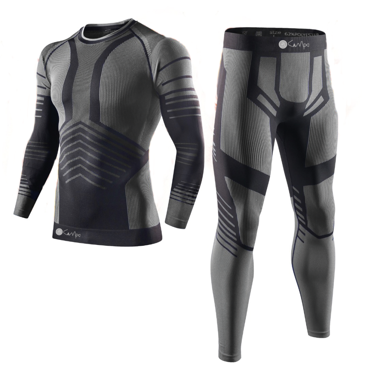 Термо комплект Campo Tact Set Base Layer – Високотехнологично Термобельо за Ски, Бягане и Трекинг CAMPO - изглед 2 - Extreme-bg.com Термо комплект Campo Tact Set Base Layer – Високотехнологично Термобельо за Ски, Бягане и Трекинг CAMPO - изглед 2