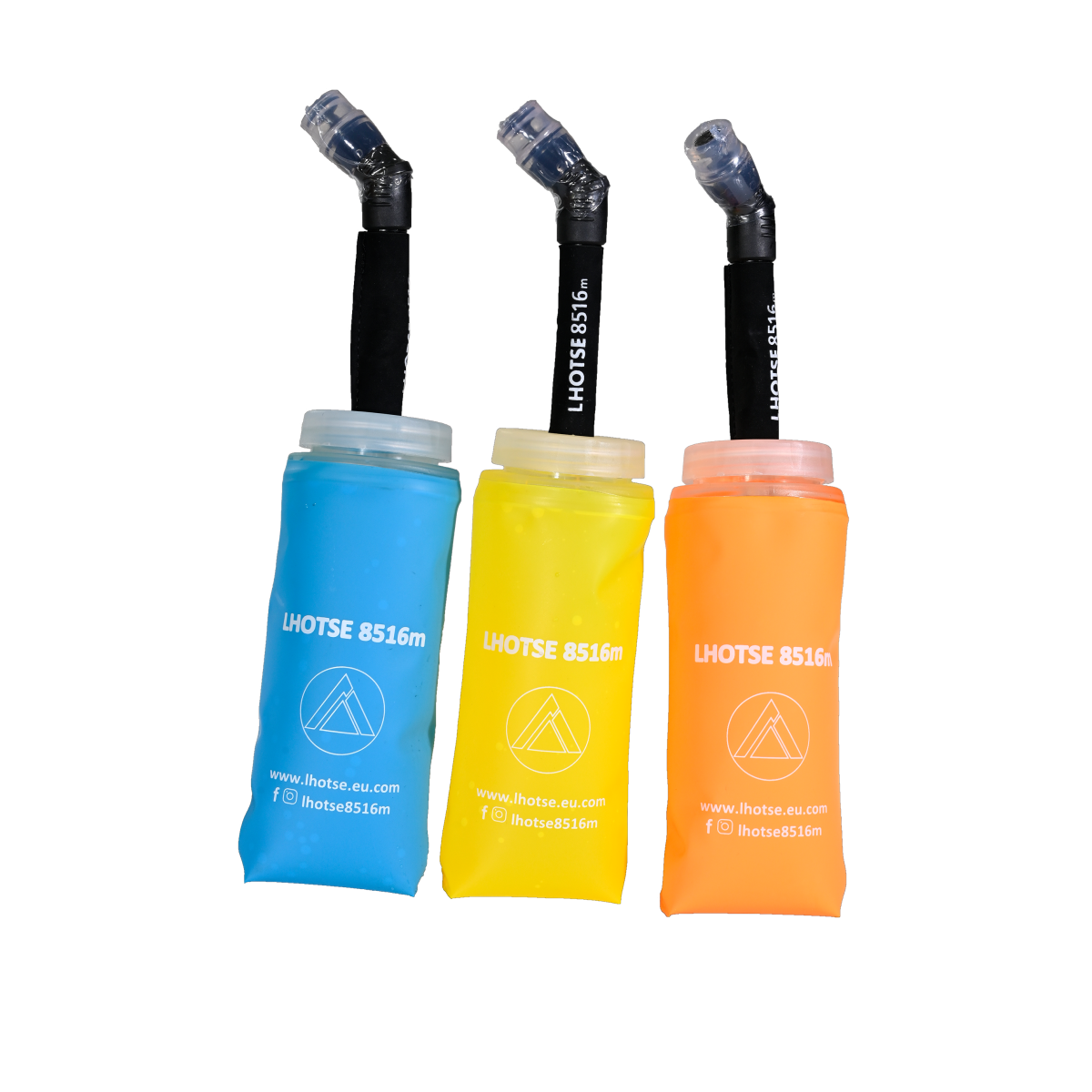 Сгъваема бутилка Lhotse Zucca soft bottle 350 мм за тичане и колоездене LHOTSE - изглед 2 - Extreme-bg.com Сгъваема бутилка Lhotse Zucca soft bottle 350 мм за тичане и колоездене LHOTSE - изглед 2