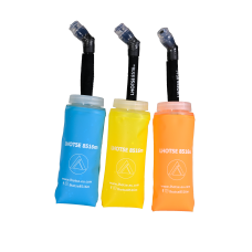 Сгъваема бутилка Lhotse Zucca soft bottle 350 мм за тичане и колоездене