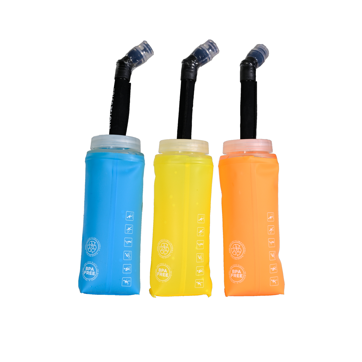 Сгъваема бутилка Lhotse Zucca soft bottle 350 мм за тичане и колоездене LHOTSE - изглед 3 - Extreme-bg.com Сгъваема бутилка Lhotse Zucca soft bottle 350 мм за тичане и колоездене LHOTSE - изглед 3