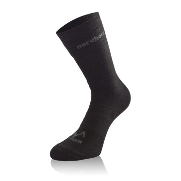 Летни трекинг чорапи NH8 Fresh black NORDHORN - изглед 1