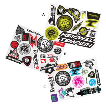 Sticker sheet TEMPISH TEMPISH - view 1