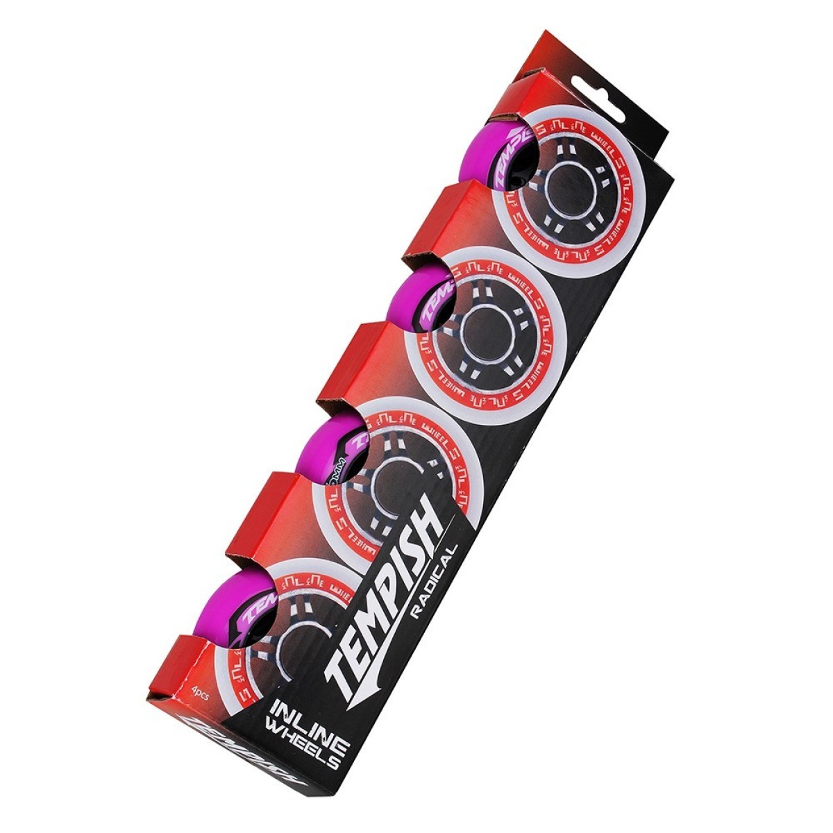 Комплект Колела за Ролери RADICAL COLOR 84x24 84A  (4 бр) TEMPISH - изглед 8