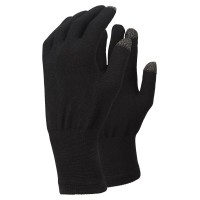 Ръкавици Trekmates Мерино Тъчскрийн black