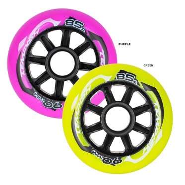 WHEEL SET RADICAL COLOR 90x24 85A (4 pcs) TEMPISH - view 1