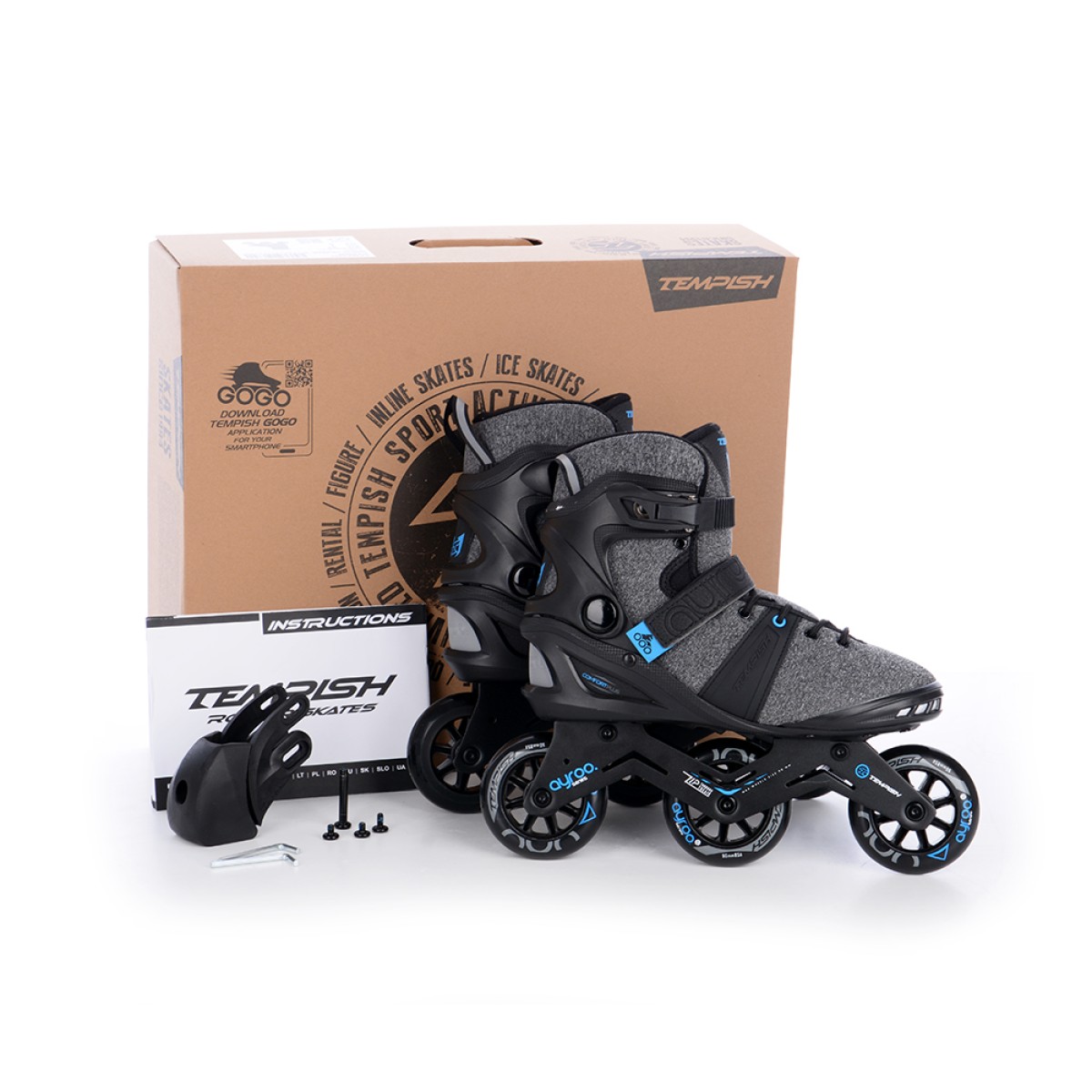 Мъжки Ролери Tempish Ayroo Inline Skates – Скорост, Маневреност и Абсолютен Фитнес Комфорт TEMPISH - изглед 18 - Extreme-bg.com Мъжки Ролери Tempish Ayroo Inline Skates – Скорост, Маневреност и Абсолютен Фитнес Комфорт TEMPISH - изглед 18