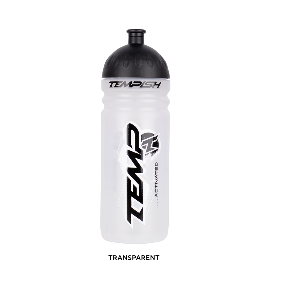 BIDON T sports bottle 0,7l transparent with stopper  TEMPISH - изглед 3