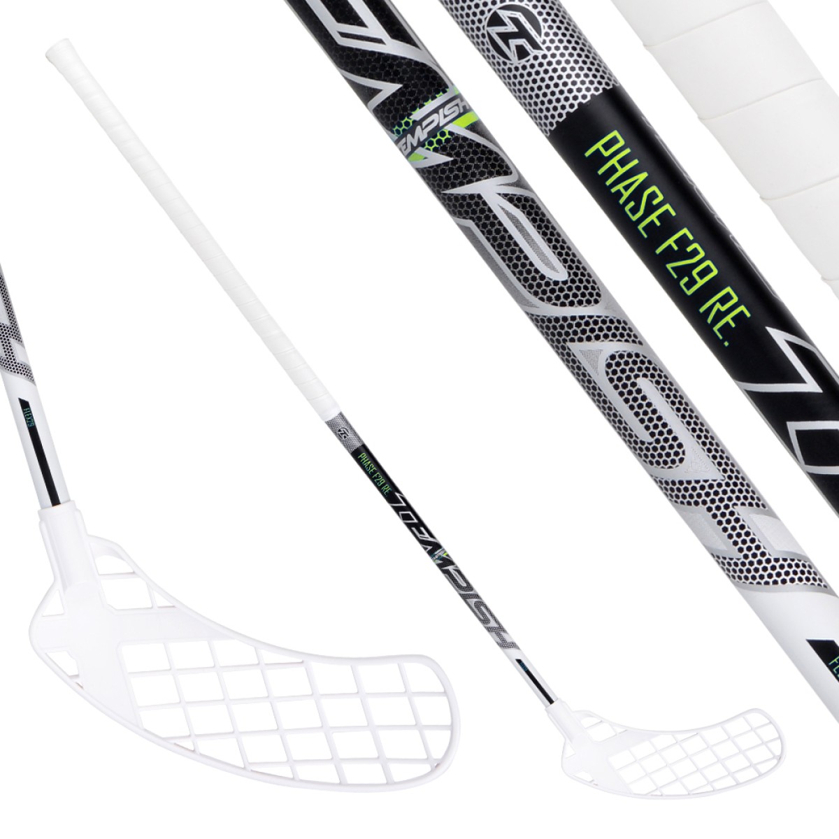 PHASE F29 NB yellow Jr. floorball stick TEMPISH - изглед 2 - Extreme-bg.com PHASE F29 NB yellow Jr. floorball stick TEMPISH - изглед 2