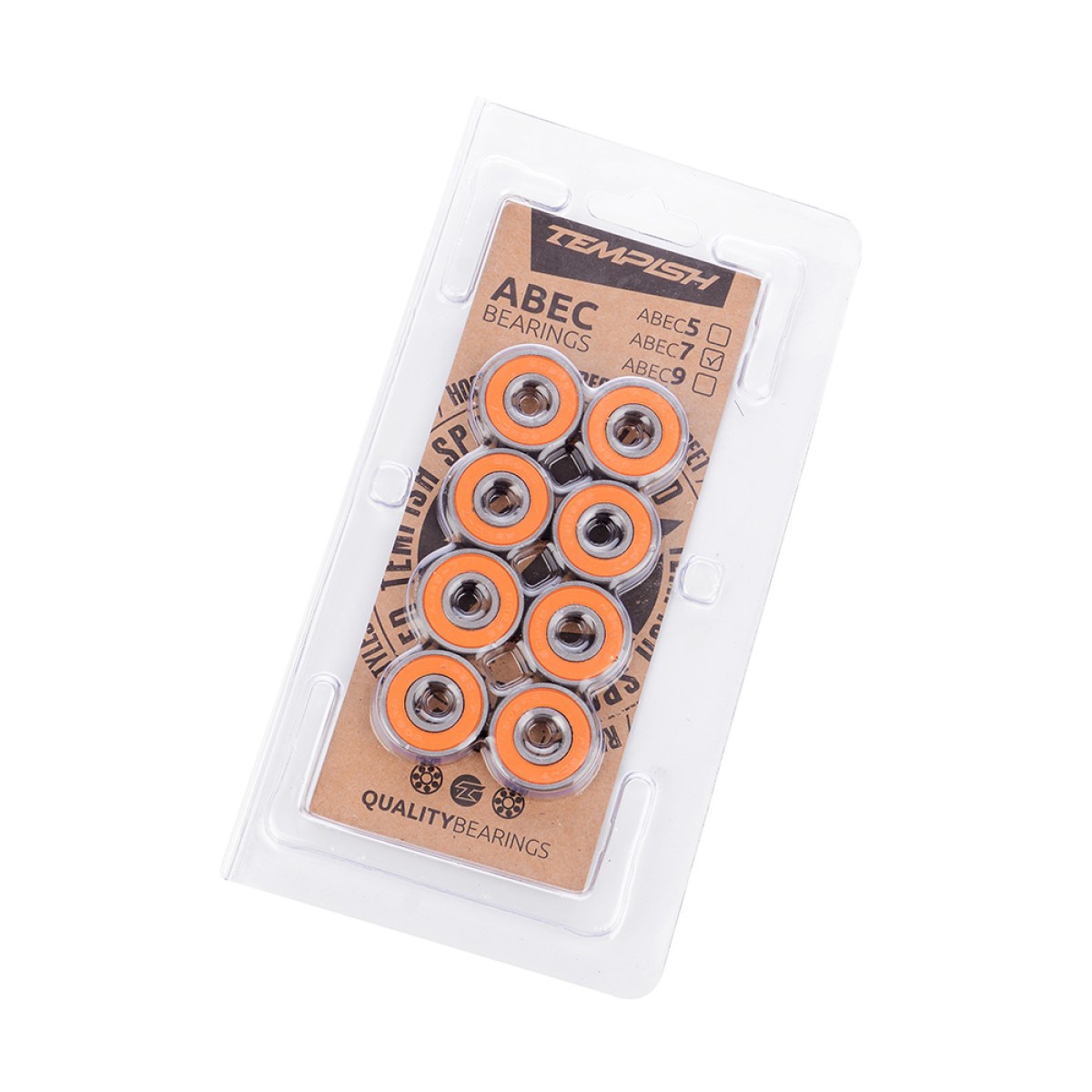 Лагери ABEC 7 комплект rubber washer - 8 бр TEMPISH - изглед 3 - Extreme-bg.com Лагери ABEC 7 комплект rubber washer - 8 бр TEMPISH - изглед 3