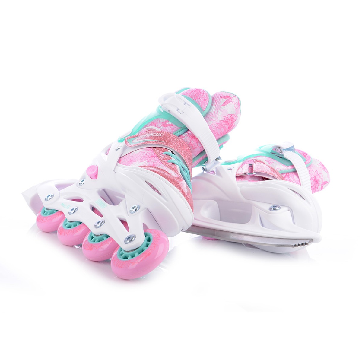 Детски Регулируеми Кънки Tempish TRILO 4 в 1 Girl – Ролери, Кънки за лед и ролкови кънки в едно TEMPISH - изглед 14