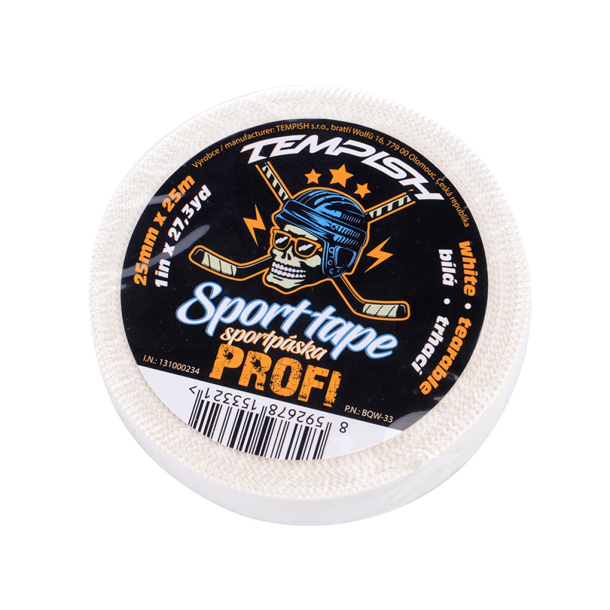 SPORT TAPE PROFI 25m x 25mm tearable TEMPISH - изглед 2 - Extreme-bg.com SPORT TAPE PROFI 25m x 25mm tearable TEMPISH - изглед 2