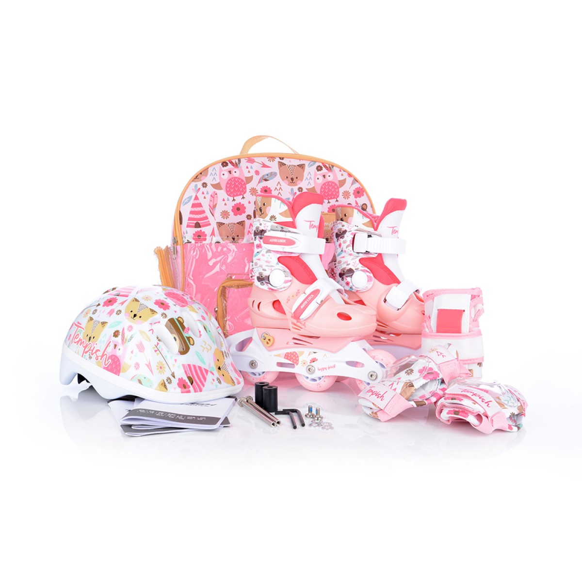 WILD SKATE set (roller skates,protectors,helmet) TEMPISH - view 14 - Extreme-bg.com WILD SKATE set (roller skates,protectors,helmet) TEMPISH - view 14