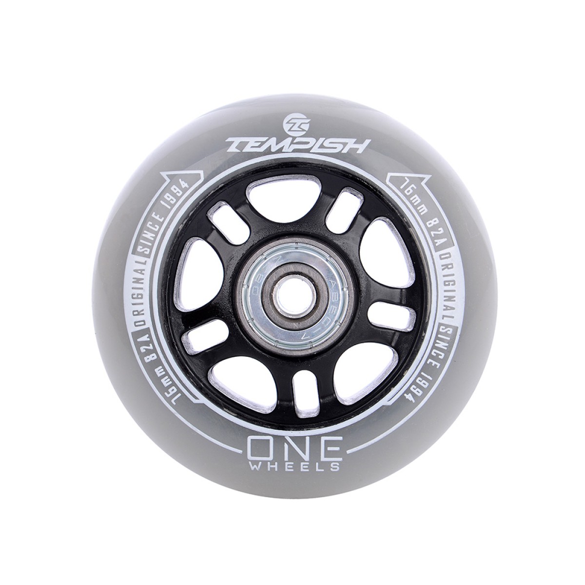 ONE 76x24 82A wheel set (8 pcs) + ABEC-7 + spacer  TEMPISH - изглед 8