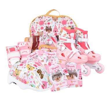 WILD SKATE set (roller skates,protectors,helmet) TEMPISH - view 1