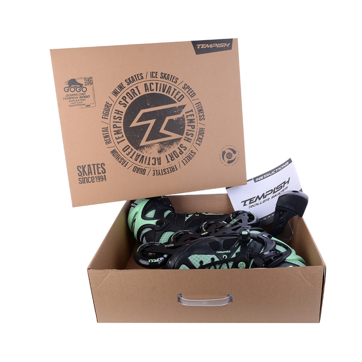 EZZA 90 LADY roller skates TEMPISH - view 4 - Extreme-bg.com EZZA 90 LADY roller skates TEMPISH - view 4