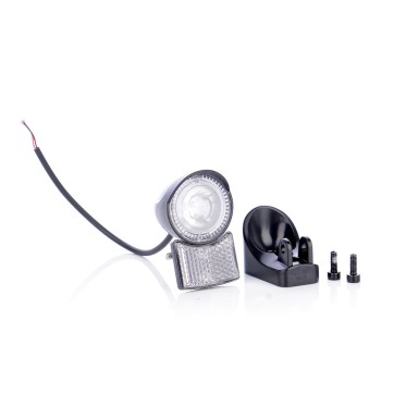 LED light including all cables, white reflector with screw+nut, back plastic cover and 2 mounting screws URBIS - изглед 1