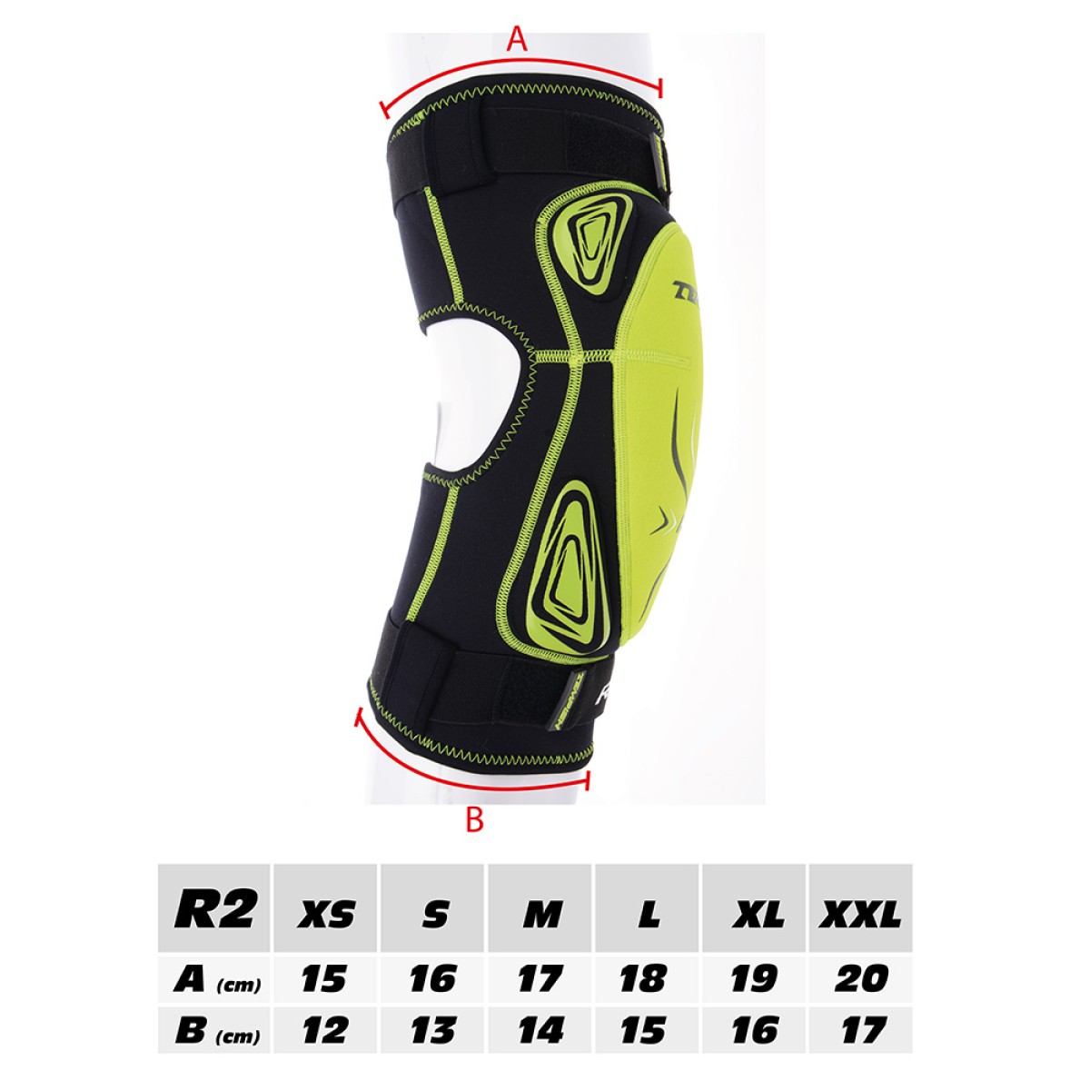 REACT PRO R2 knee protector TEMPISH florbal brankařina - view 4 - Extreme-bg.com REACT PRO R2 knee protector TEMPISH florbal brankařina - view 4