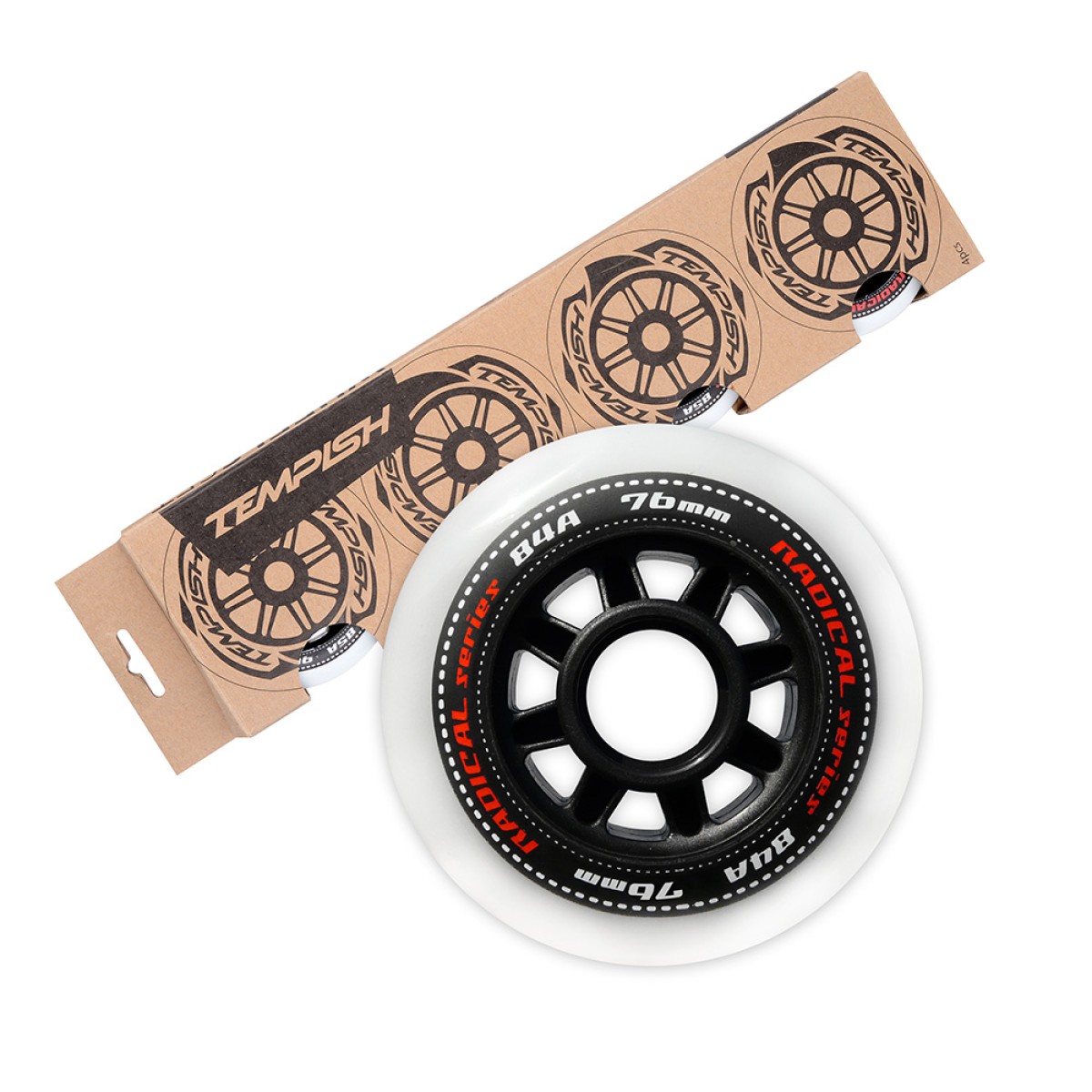 WHEELS SET RADICAL 76x24 84A - 4 бр TEMPISH - view 2
