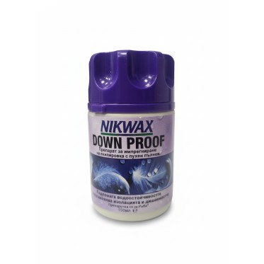Nikwax Down Proof™ – Течен импрегнатор за пух (екипировка и дрехи), 150 мл NIKWAX - изглед 1