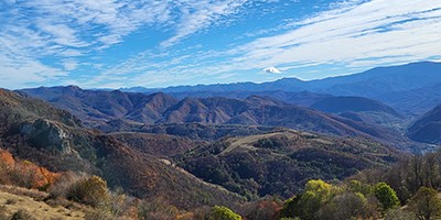 To Mount Petrahilya and Mount Ostrich above Teteven