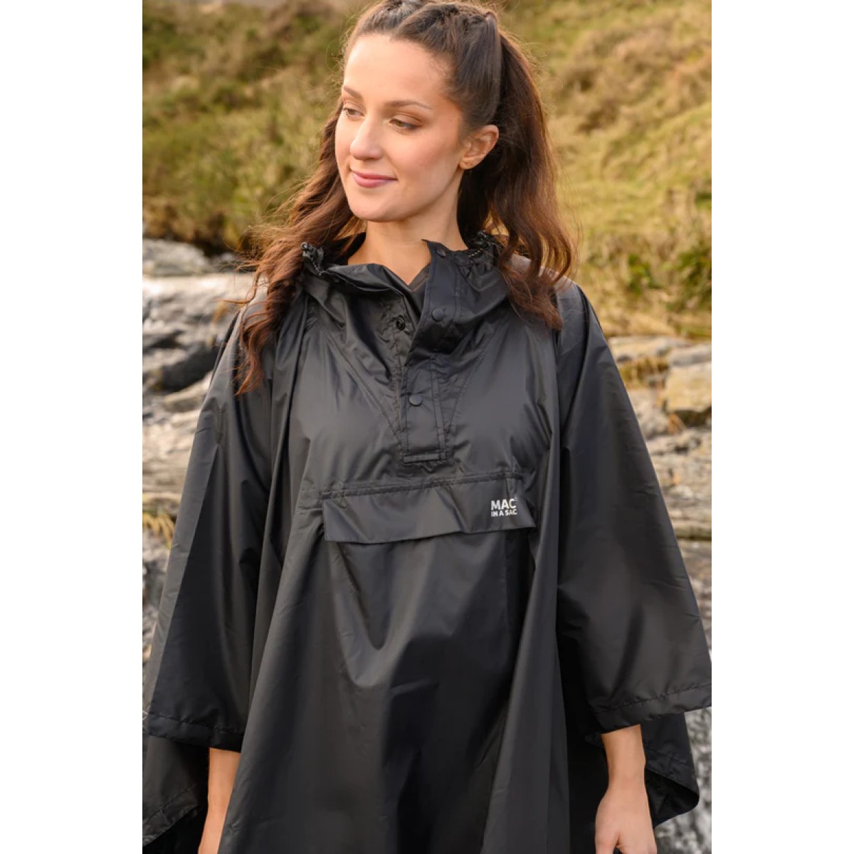 Дъждобран Mac in a sac Mias Poncho Black MAC IN A SAC - изглед 4